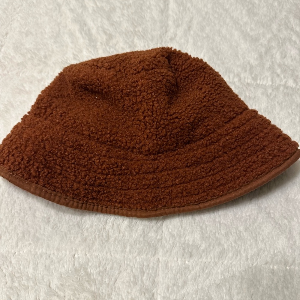 Cozy Brown Teddy Bucket Hat